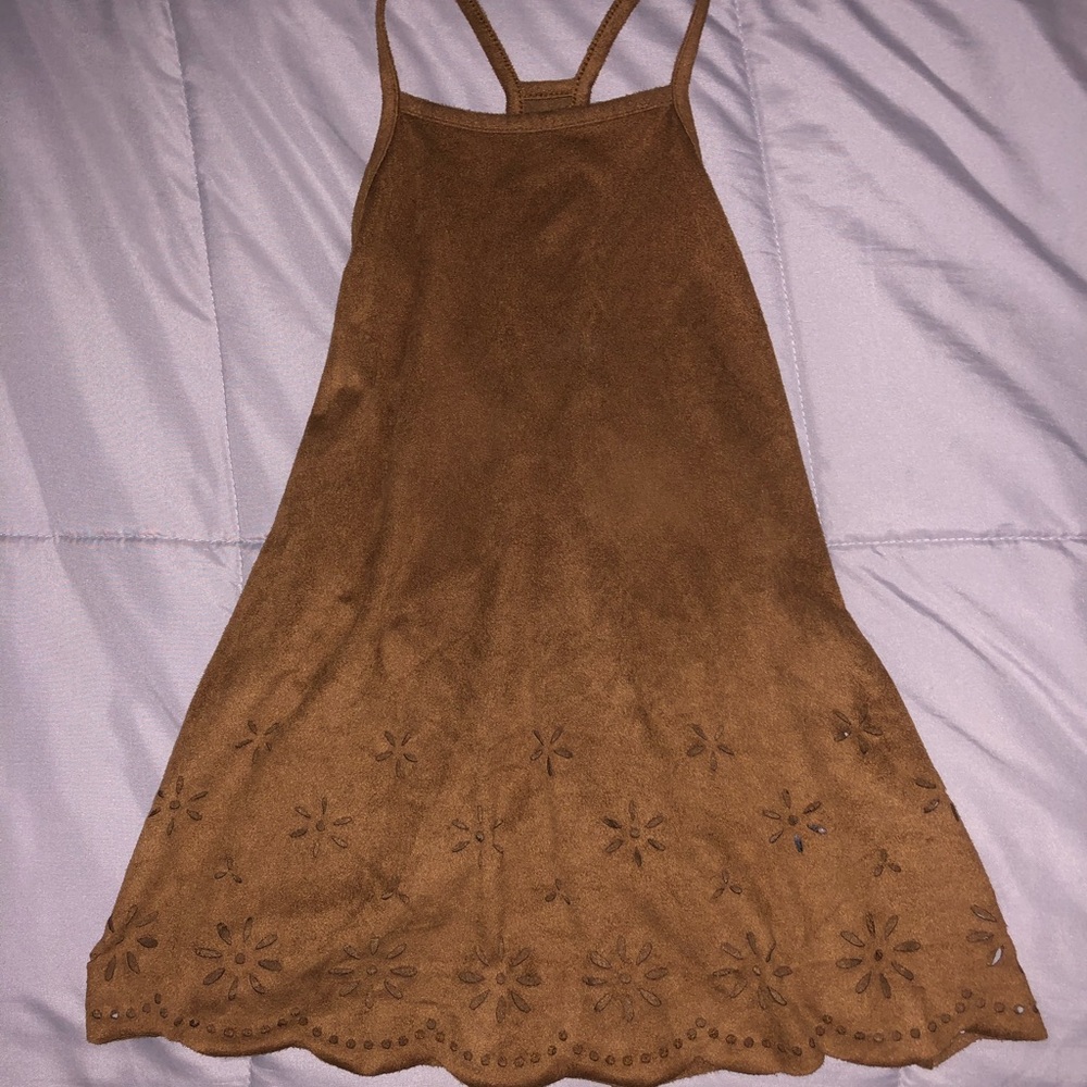 Wet Seal Suede Swing Tank